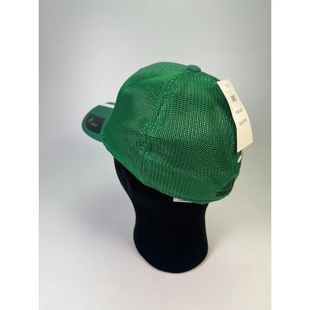 Adidas Dallas Stars NHL Structured Flex Hat Green S/M FitMax 70 Sample Cap NWT